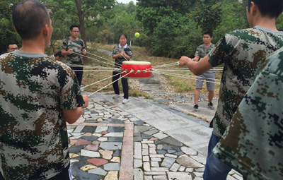 激發(fā)個人潛能，凝聚團隊力量——蔡田鋪中心廠拓展訓練